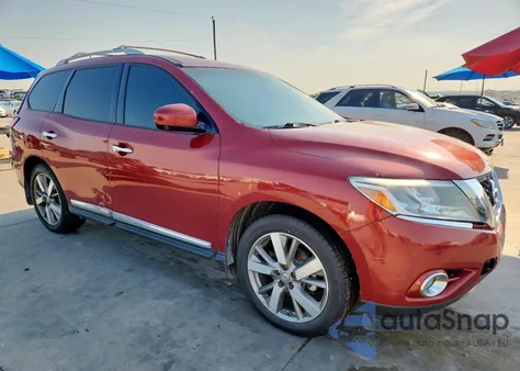 2015 Nissan Pathfinder S z USA, uszkodzony, nr VIN 5N1AR2MM7FC714441